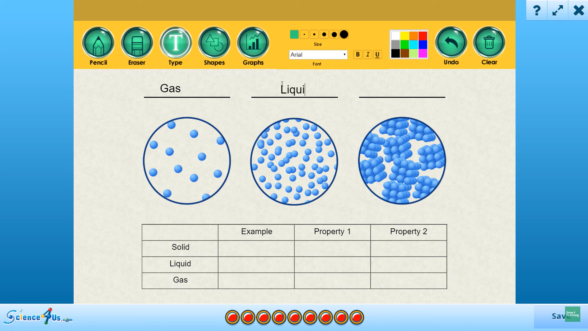 Project Three image 3: engaging educational UI with bright colors