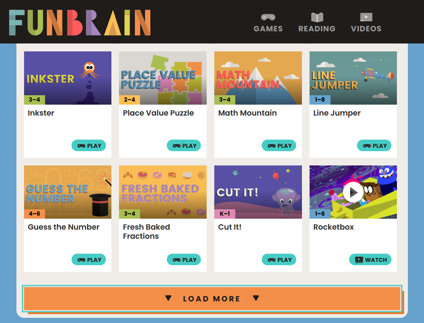 Project Four image 1: bright colors and cartoon-inspired UI elements