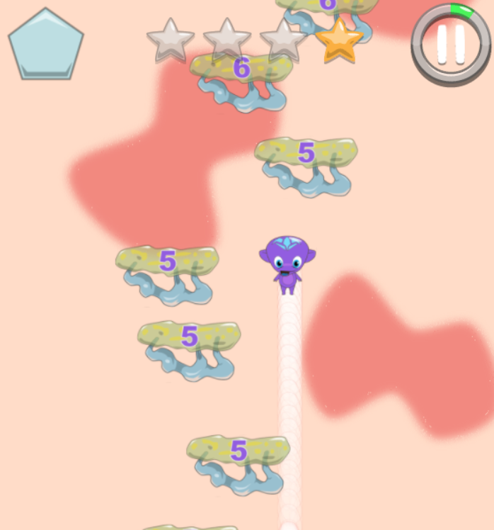 Project Four image 3: motivational animations and colorful UI